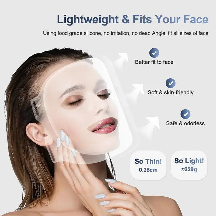 Apex 7-Color Silicone Mask With Integrated Eye Protection