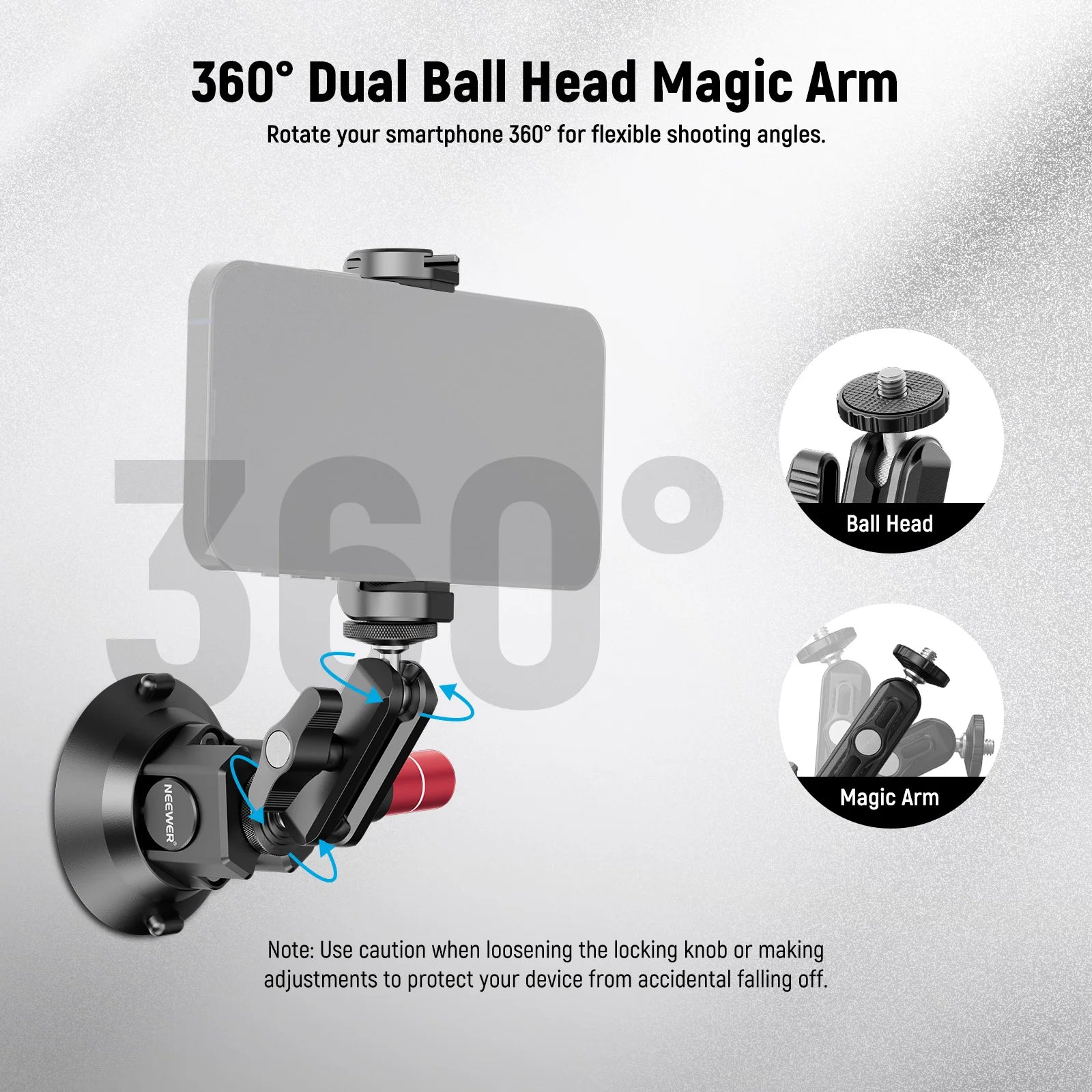 Apolliun Axis 3" Kinetic Quick-Release Mount