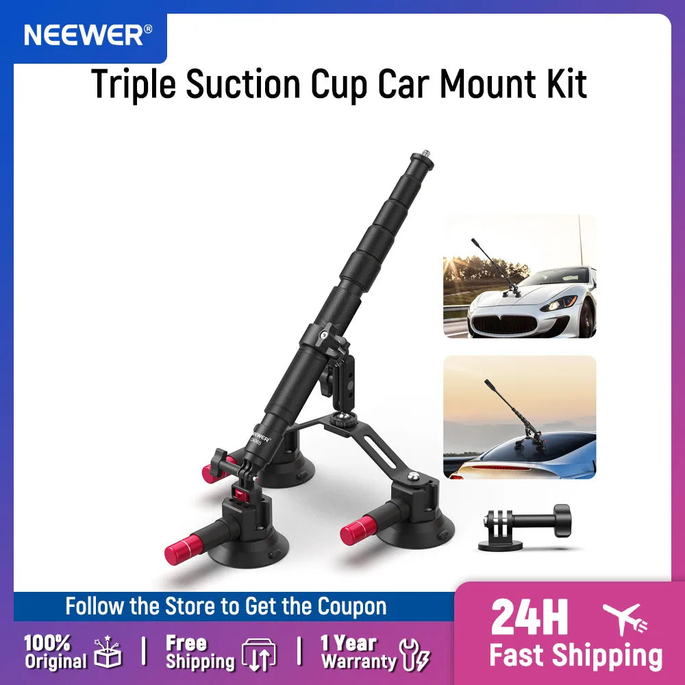 Apolliun Apex Tri-Suction Kinetic Mount System