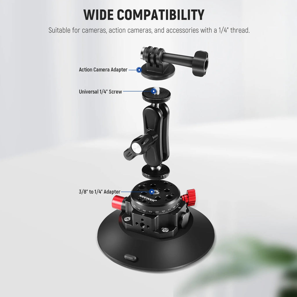 Apolliun Apex Articulated 6" Heavy-Duty Kinetic Suction Rig