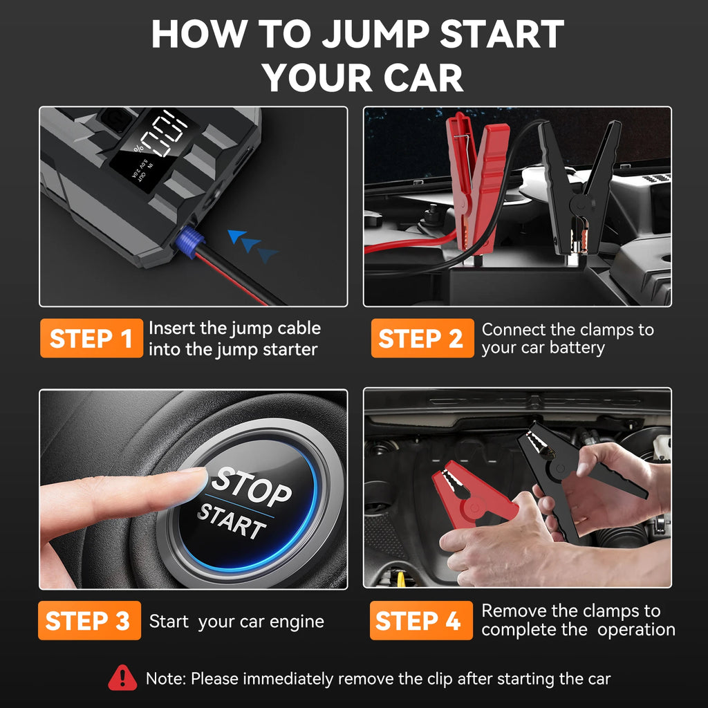 Apolliun Surge-3000 Vehicle Jump Starter