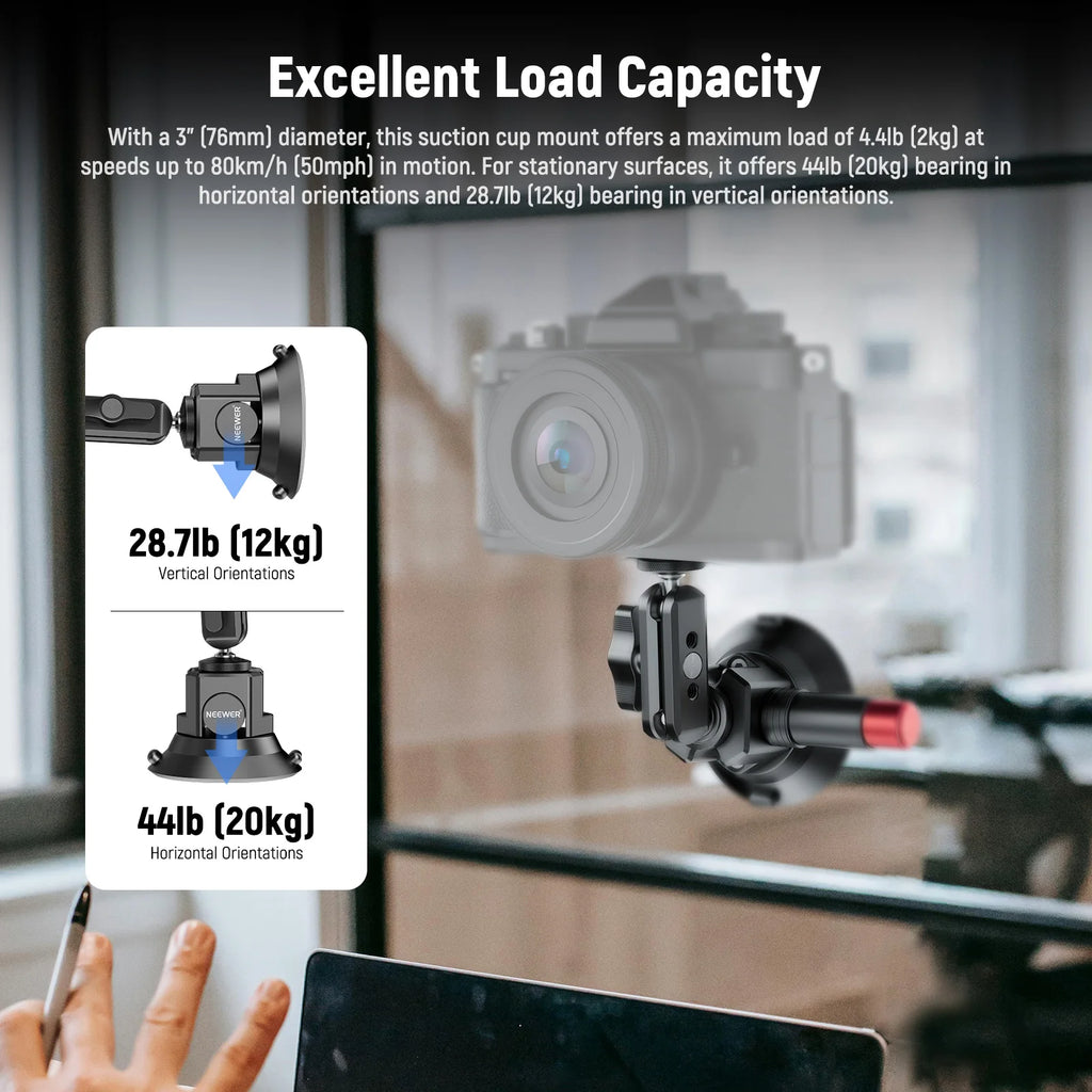 Apolliun Axis 3" Kinetic Quick-Release Mount